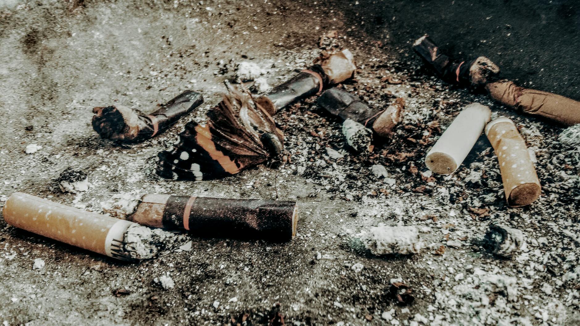 Тютюнові відходи: невидима сміттєва проблема